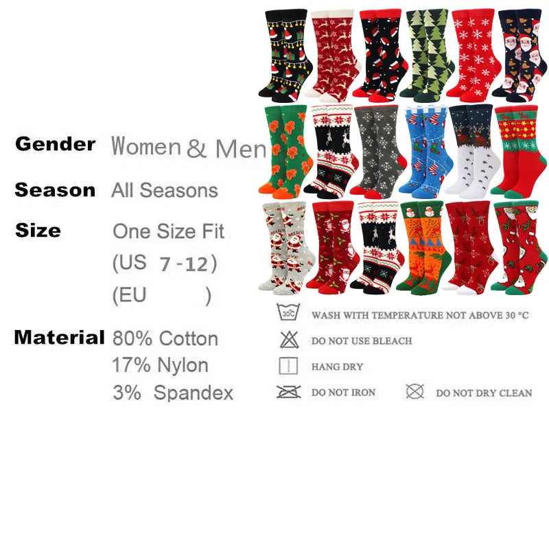 Festive Christmas Socks