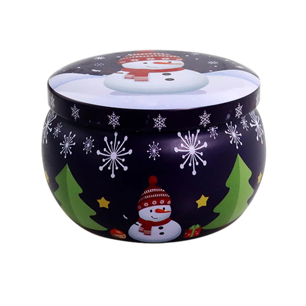Christmas Candle Containers