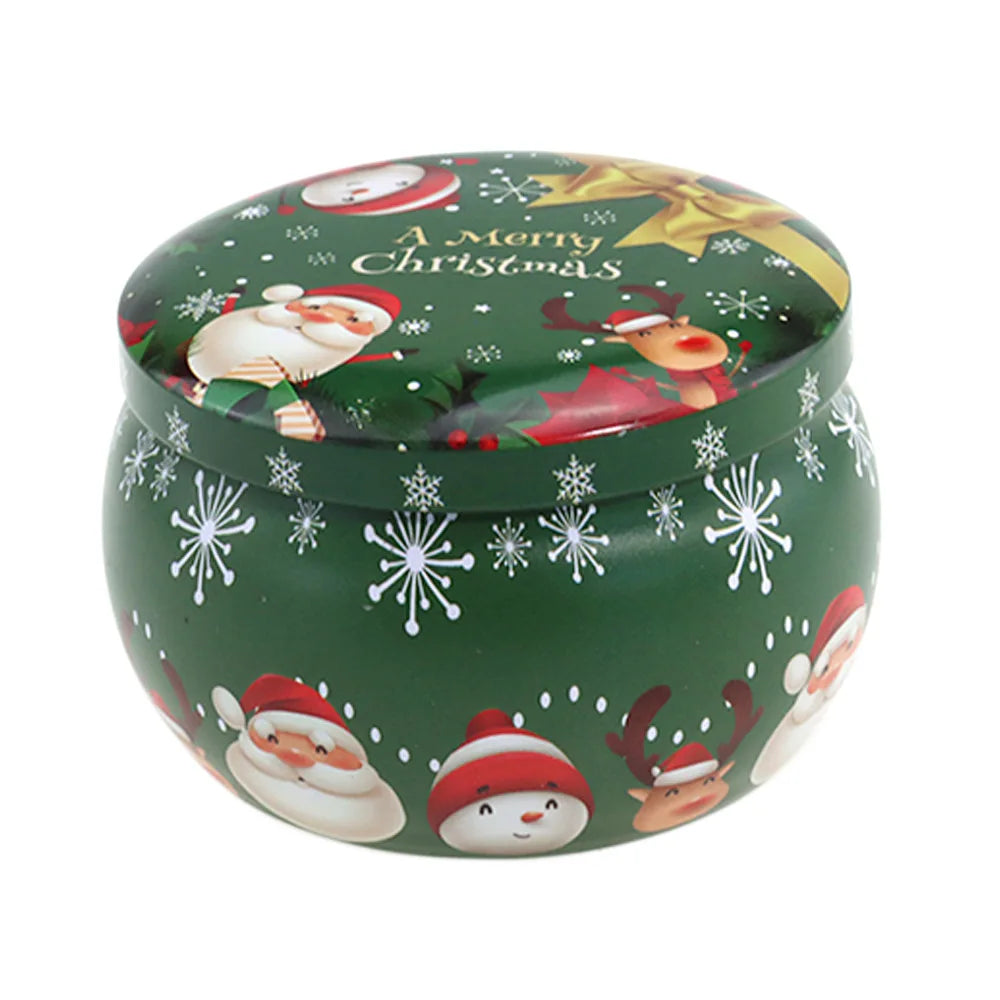 Christmas Candle Containers