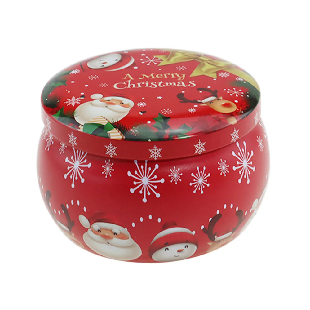 Christmas Candle Containers