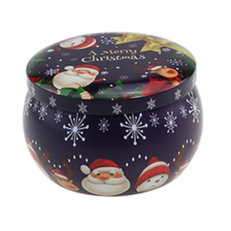 Christmas Candle Containers